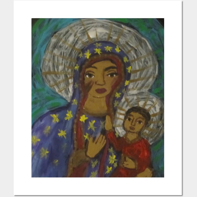 Madonna with Child Wall Art by LeslieK75